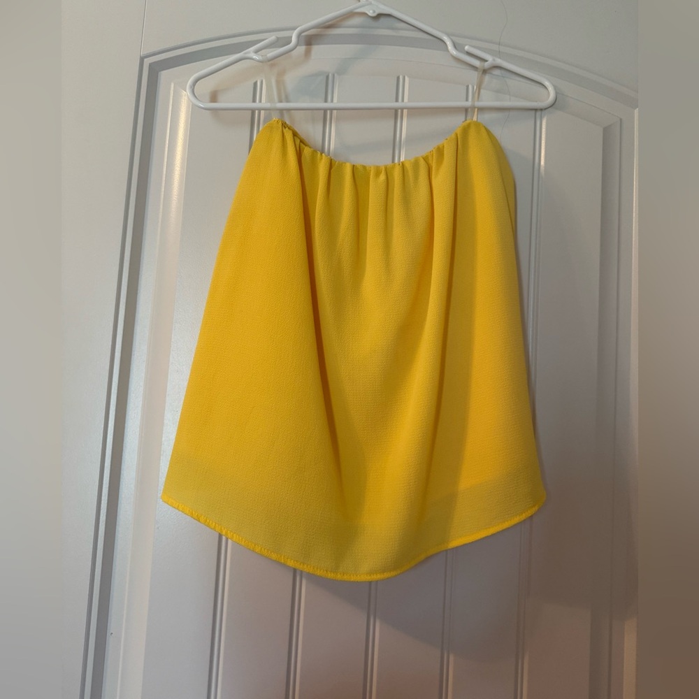 Morgan Claire Yellow Skirt